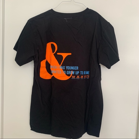 Graphic T Shirt Peace and Parmesan Size S - Picture 6 of 7